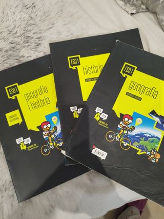 Libro geografía historia 1 eso