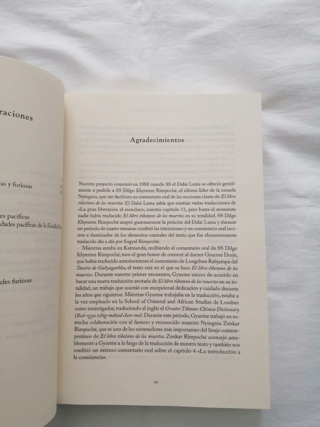 El Libro Tibetano de los Muertos.
Traducción compl