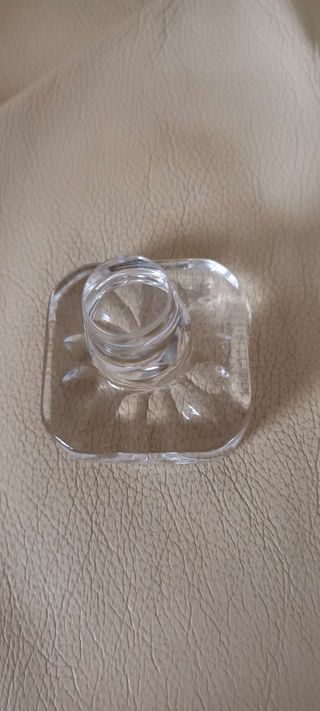 Bottiglia cristallo + 4 bicchieri cristallo