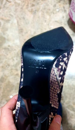 BOTIN DE TANCON ZARA