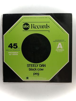 Steely Dan Black Cow Peg Aja LP PROMO