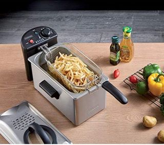 Friggitrice Semi-pro Inox Con Finestra 