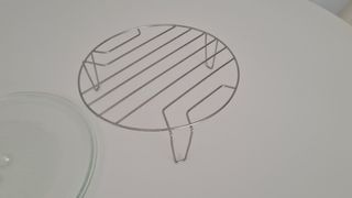 Plato y rejilla microondas