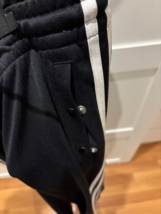 Pantalon de chandal adidas con botones vintage