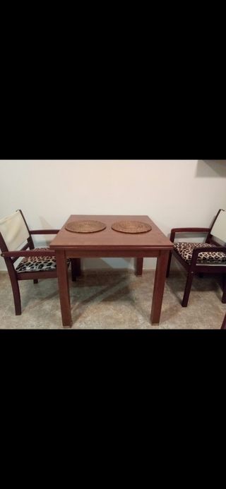 Mesa desplegable madera