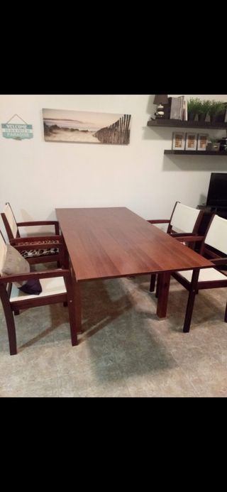 Mesa desplegable madera