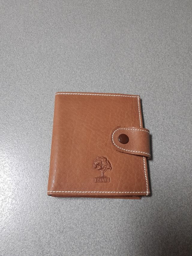 Cartera billetera de piel