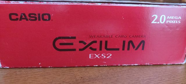 Cargador cámara digital Casio Exilim EX-S2.