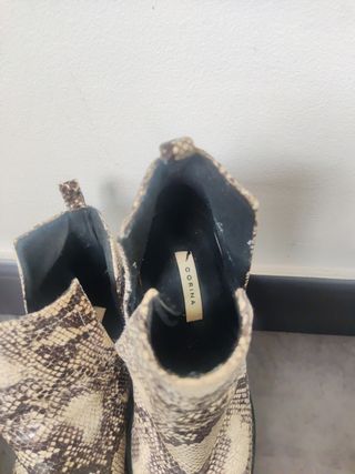 Botines animal print Corina