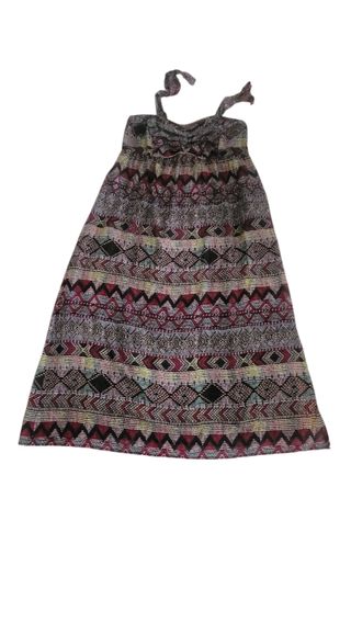 Abito Fresco Fantasia Multicolor L XL