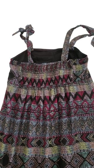 Abito Fresco Fantasia Multicolor L XL