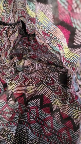 Abito Fresco Fantasia Multicolor L XL