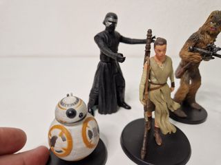 lote 8 figura muñeco star wars disney store