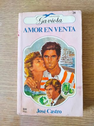 Novela colección Gaviota vintage 1984