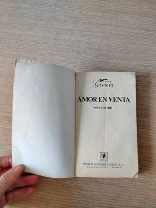 Novela colección Gaviota vintage 1984