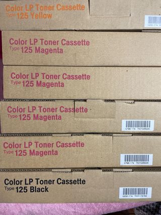 Color LP Toner Cassette Tipo 125