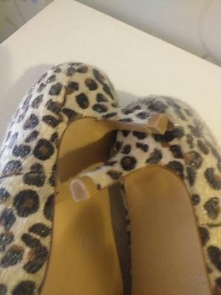 Zapatos tacon leopardo