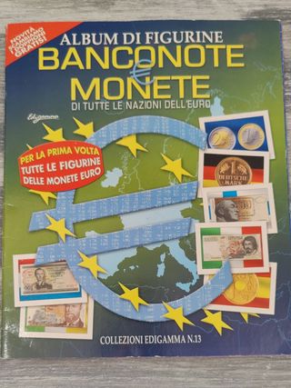 Album "Banconote e Monete" Edigamma 