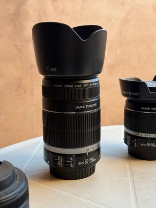 Canon EOS 600D + 4 objetivos