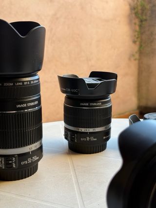 Canon EOS 600D + 4 objetivos