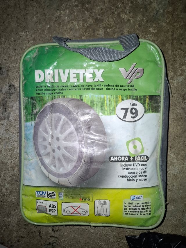 Cadenas textil nieve