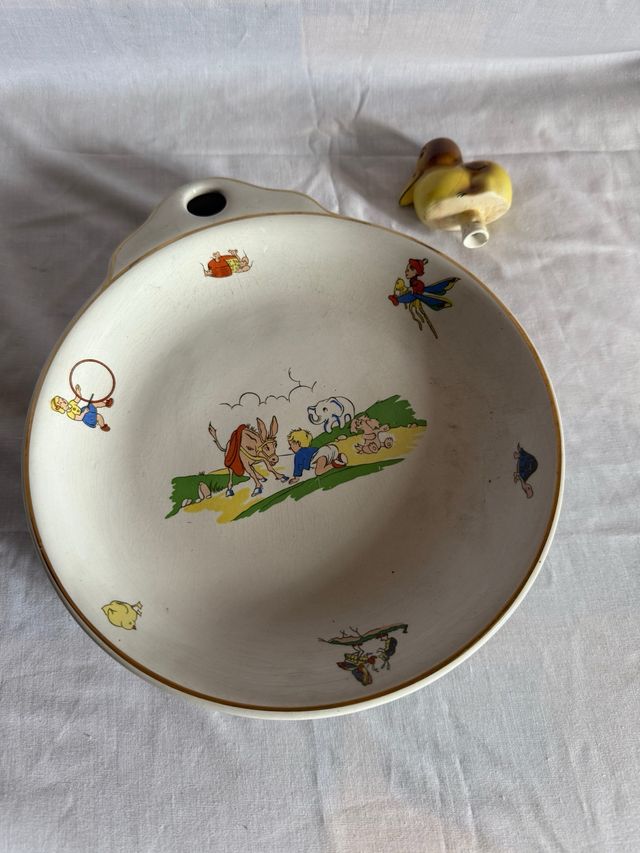 Plato calienta papillas