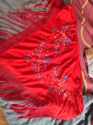 Vestido flamenca y complementos