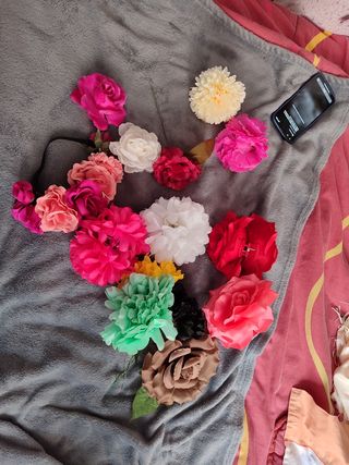 Vestido flamenca y complementos