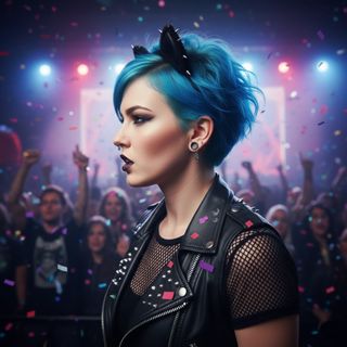 Tocado Orejas Ratona Felpa y Encaje - Artesanal