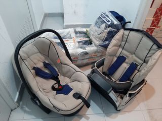 carrito Bebecar 3 en 1 completo