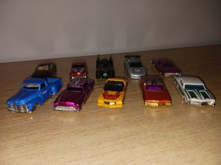 Set 10 macchinine Hot Wheels