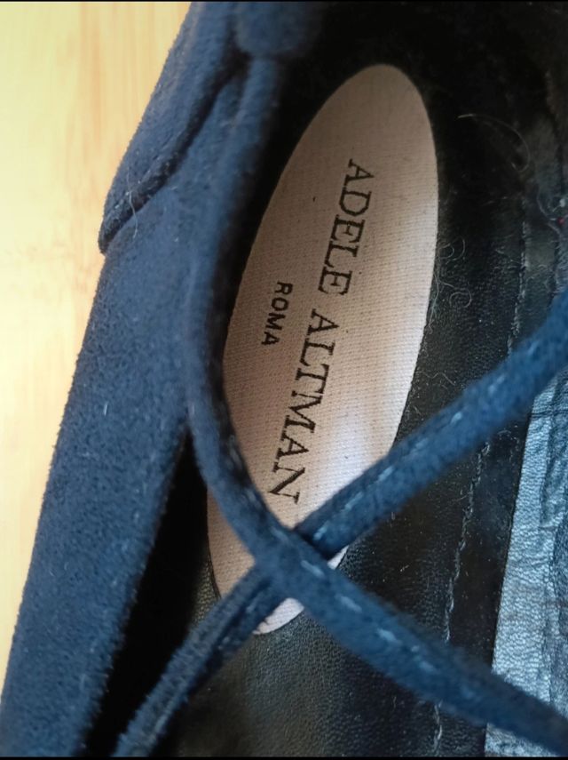 Ballerine con lacci e pietre