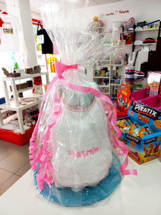 Tarta de Pañales Personalizada Regalos Bebé