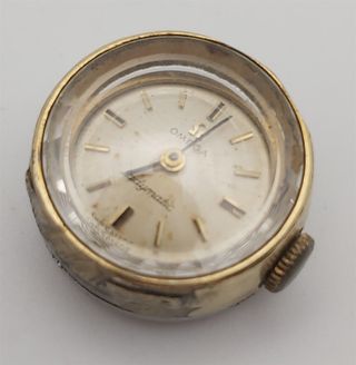 OMEGA LADYMATIC ORO ROUND AUTOMATICO WIND
