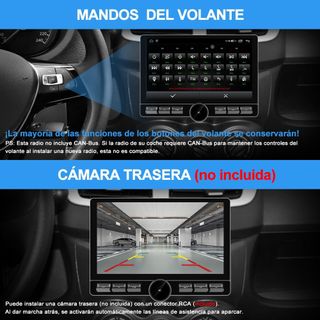 NUEVO Radio Coche 1 DIN (2GB+32GB) 10.6" Hexinex