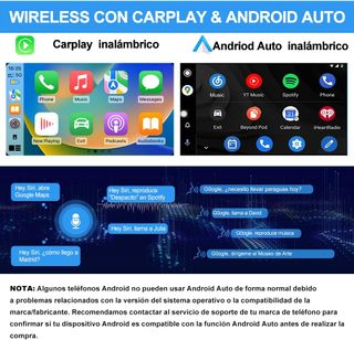 NUEVO Radio Coche 1 DIN (2GB+32GB) 10.6" Hexinex
