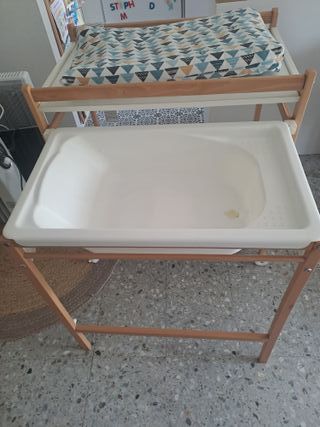 Cambiador con bañera integrada MagicTub -Verbaudet