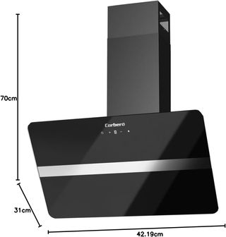 Corberó - Campana Decorativa | Cristal Negro | 70