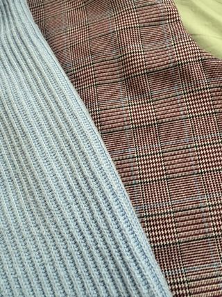 lote conjunto pantalon pinza y jersey Mango