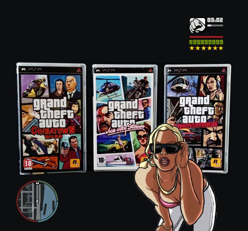 Imagen de Grand Theft Auto pack PSP 