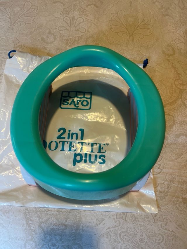 Orinal y reductor de WC de viaje Pottete plus