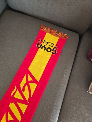 Bufanda con la bandera de España