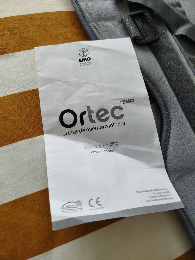 Ortesis de miembro inferior Ortec