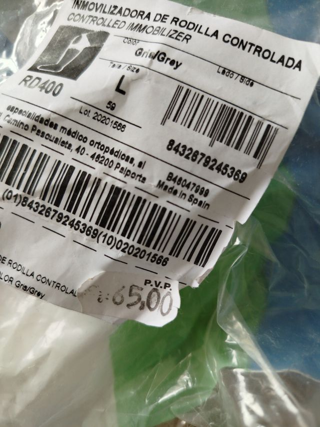 Ortesis de miembro inferior Ortec