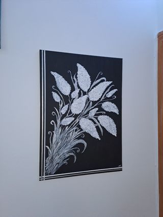 Pintura acrílica mixta