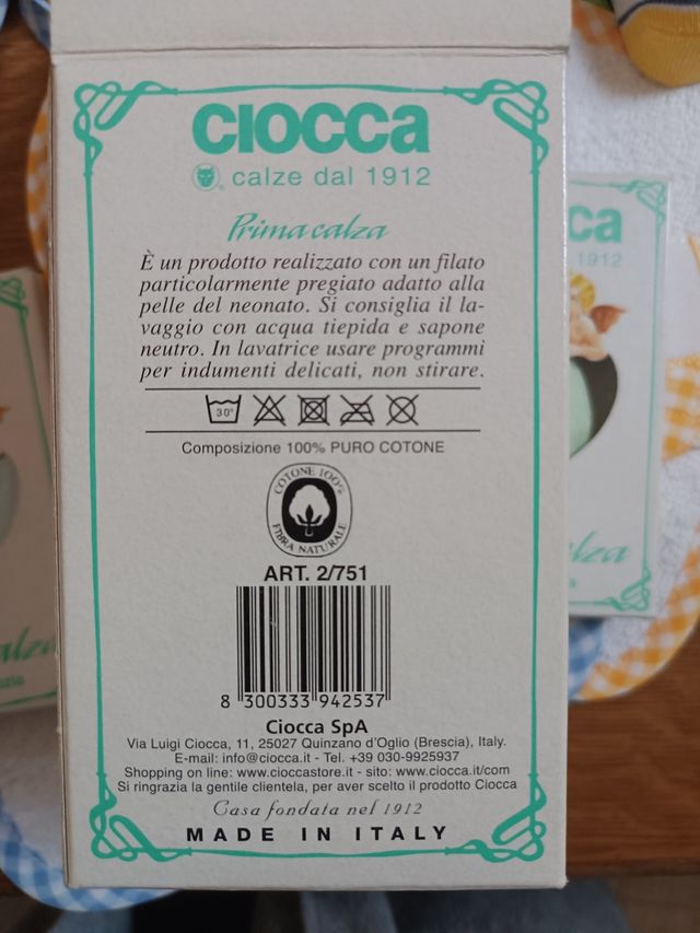 Prima calza cotone - 10 paia