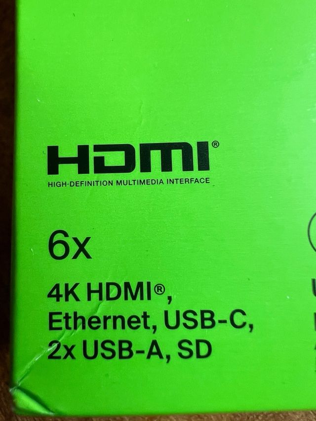 Belkin Adaptador Dock Multipuerto USB C 6 en 1