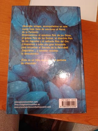 Regreso al Reino de la Fantasía: ¡Libro con olores!