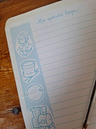 Antigua carta sobre Reyes Magos