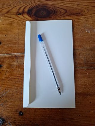 Antigua carta sobre Reyes Magos